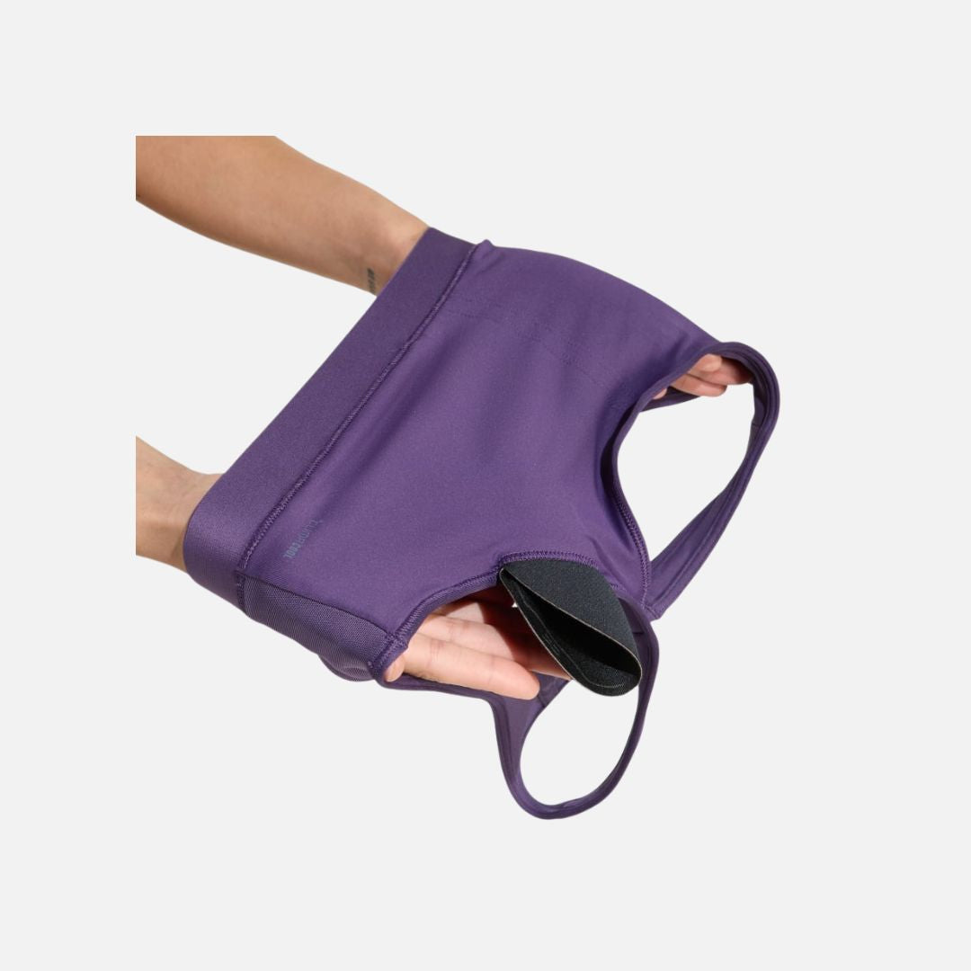 Adidas Powerreact Train Medium-Support 3-Stripes Bra