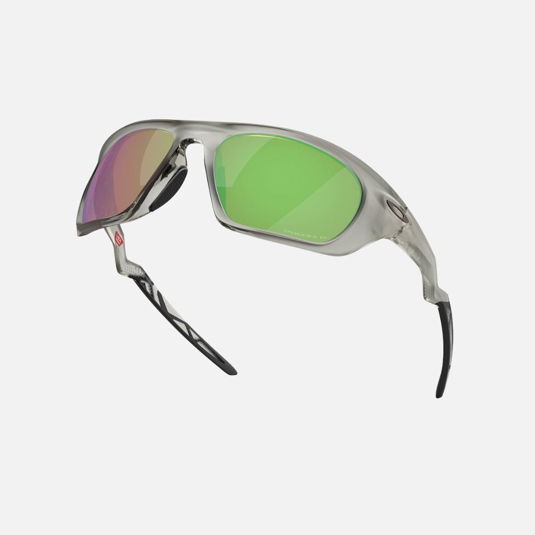 Oakley Lateralis Polarized Sunglasses - Matte Grey Ink/Prizm Shallow Water
