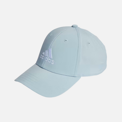 Adidas Embroidered Logo Lightweight Baseball Trainin Cap -Wonder Blue/White