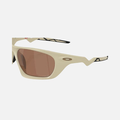 Oakley Lateralis Sunglasses Matte Sand/Prizm Tungsten Iridium Polarised Lenses