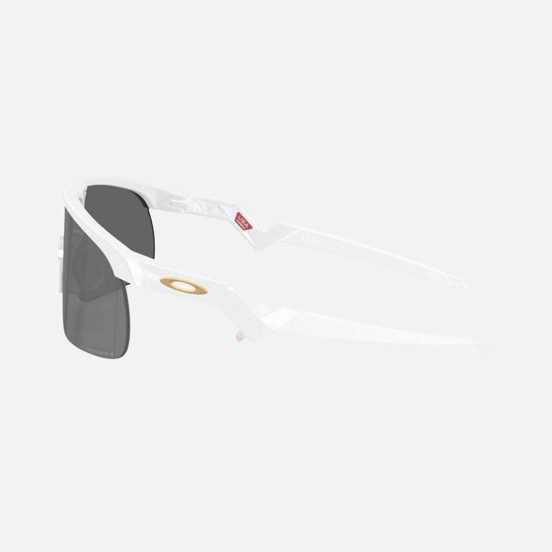 Oakley Youth Resistor Sunglasses Pearl White/Prizm Black Lenses