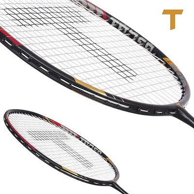 Tanso Astral 1.0 Graphite Badminton Racket (Pair)-Black/White