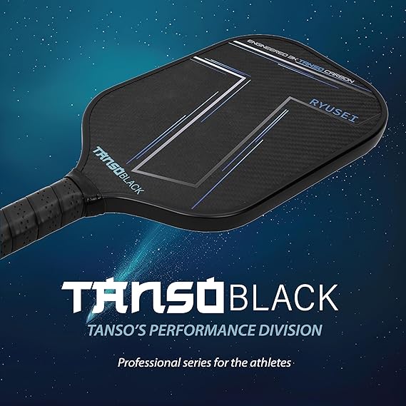 Tanso RYUSEI Pickleball Paddle -Black