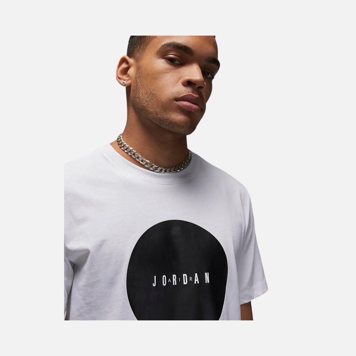 Nike Jordan Mens T-shirts -White