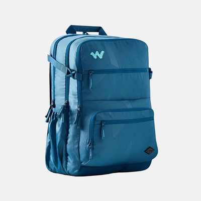 Wildcraft Evo 45 Laptop Backpack Large 45 L - Mosaic Blue/Granite Blue