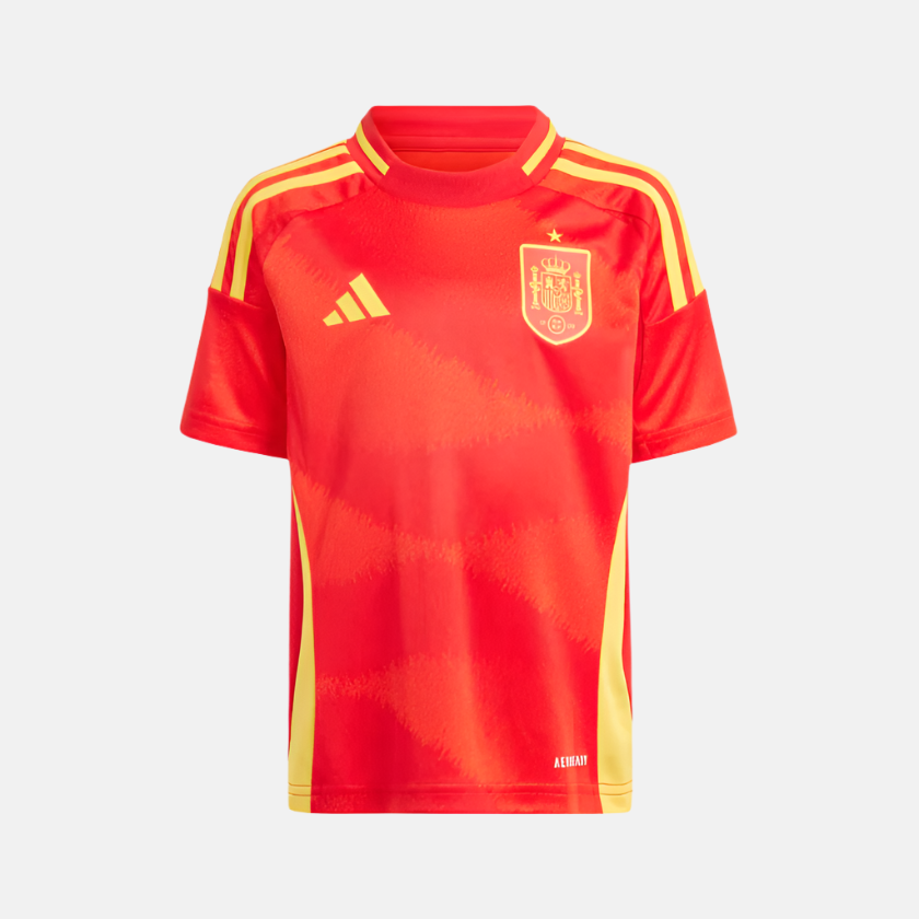 Adidas Kids Spain 24 Home Kids Unisex Football Mini Kit (1-5 Years) -Better Scarlet