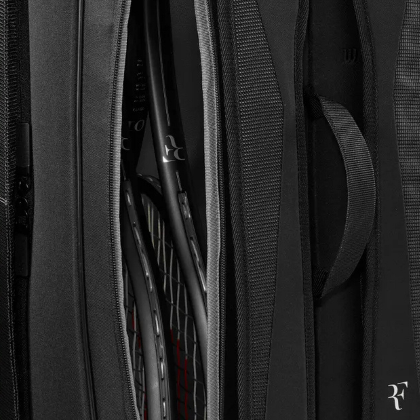 Wilson RF Tournament Racquet Bag 9 Pack - Black
