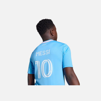 Adidas Inter Miami CF 25/26 Third Messi Jersey Kids Semi Blue Burst