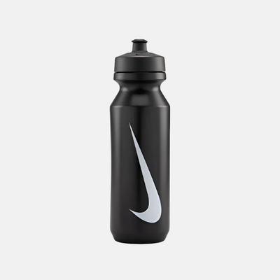 Nike 32oz Big Mouth Water Bottle 940ML - Black/Black/White/Atomic Green/Black