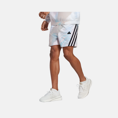 Adidas Future Icons Allover Print Men's Shorts -White