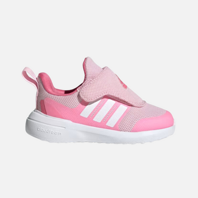 Adidas Fortarun 2.0 Kids Girl Shoes (0-3 Year) -Clear Pink/Cloud White/Bliss Pink