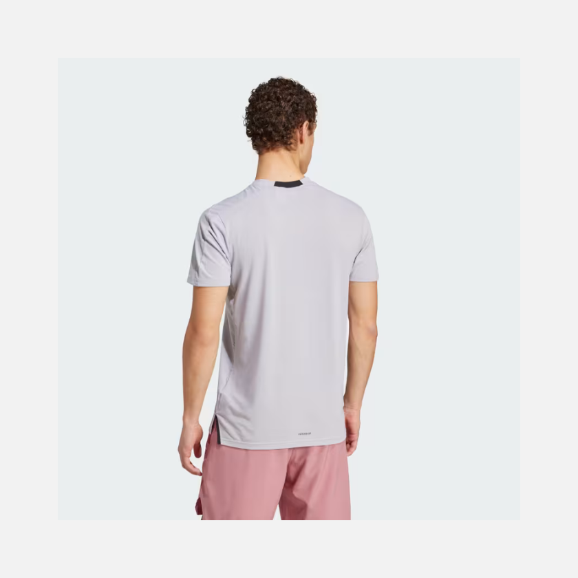 Adidas Designed Men's Training T-shirt -Glory Grey Mel