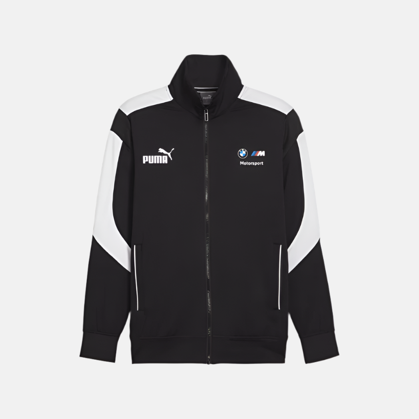 Puma BMW M Motorsport  MT7+ Slim Fit Men's Track Jacket -Black