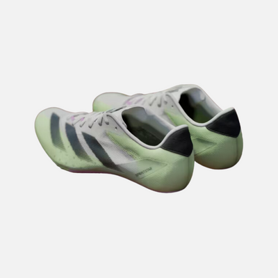 Adidas Adizero Sprintstar Unisex Running Shoes -Cloud White/Core Black/Green Spark S24