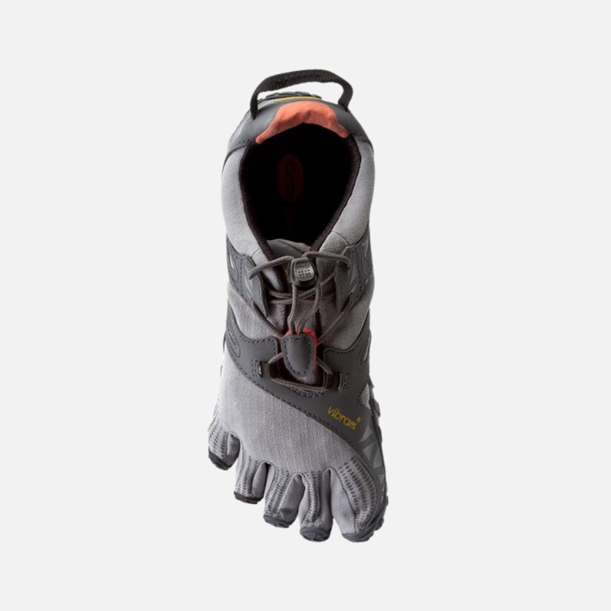 Vibram V-Trail Women's Trail Running Shoes -Grey/Black/Orange