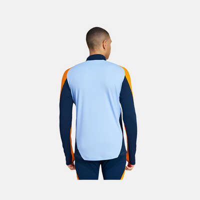 Adidas Real Madrid Tiro 24 Competition Men's Training Top -Glow Blue/Crew Orange/Team Navy Blue 2