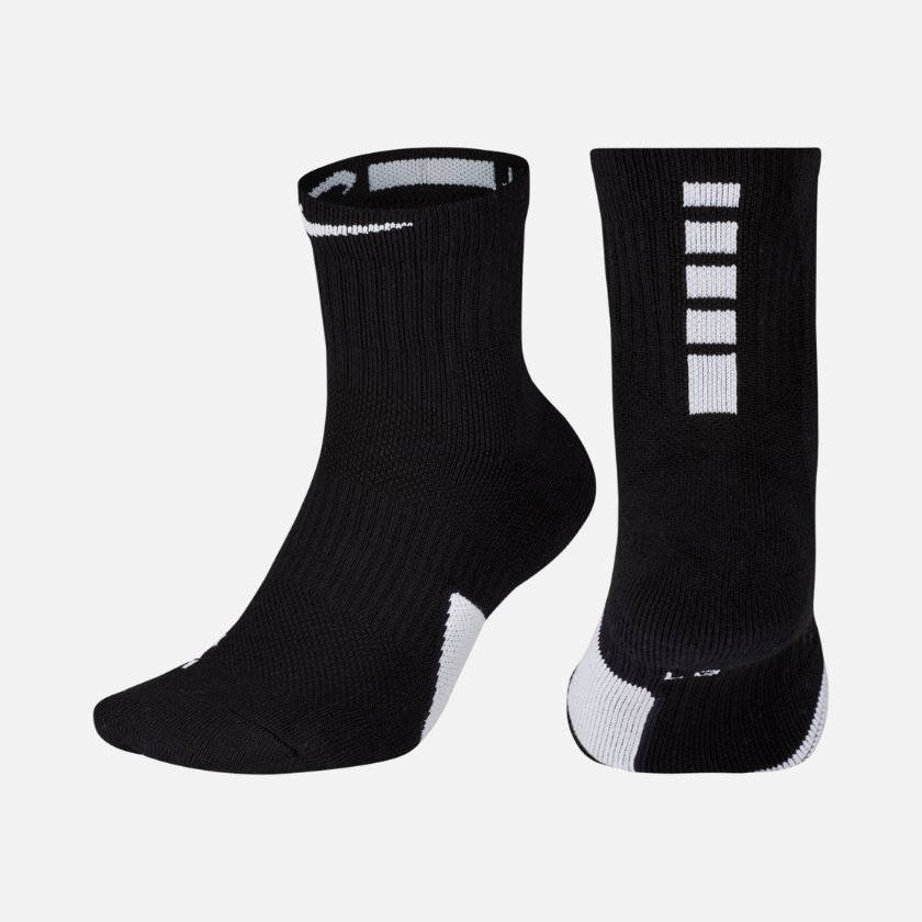 Nike elite socks store black and white