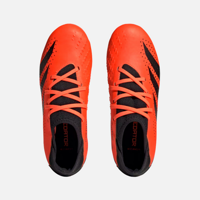 Adidas Predator Accuracy.3 Firm Ground Kids Unisex Shoes BOY AND GIRL (4-16 YEAR) -Team Solar Orange/Core Black/Core Black