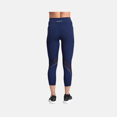 Dive Define Crops Women's Training Tight -Dark Navy