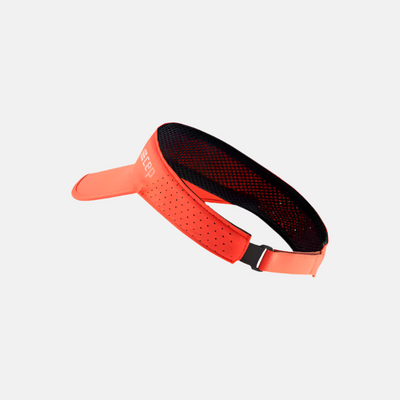 Cep The Run Unisex Running Visor -White/Coral/Dark Blue/Cream