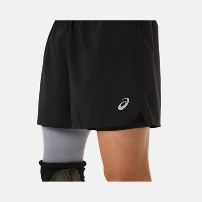 Asics Road 2in1 5inch Men's Running Short -Performance Black