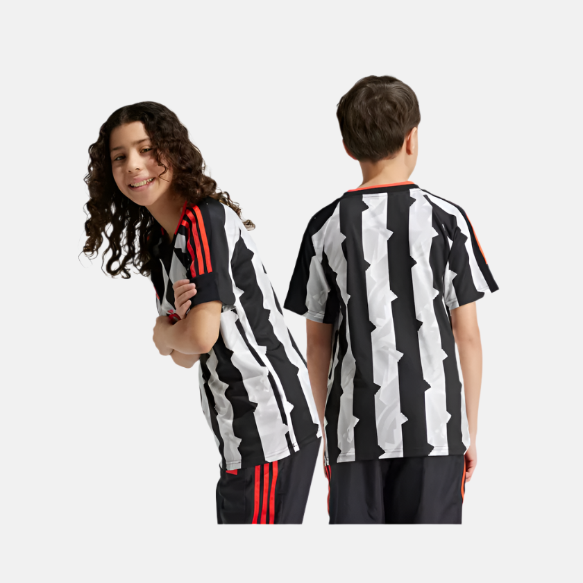 Adidas Tiro Kids Unisex T-shirt (7-16Year) -Black/Chalk White/Bright Red