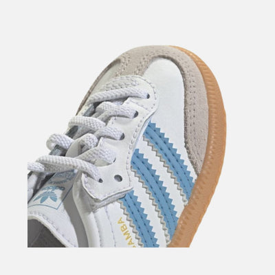 Adidas Kids Samba OG Comfort Closure Elastic Lace Shoes