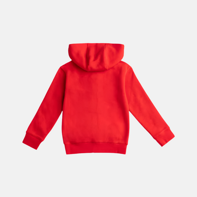 Adidas B 3S FL FZ Kids Girl Hoodie (16 Years)-Better Scarlet