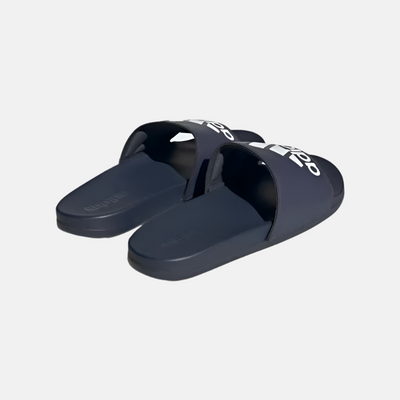 Adidas Adilette Comfort Unisex Slides -Shadow Navy/Cloud White/Shadow Navy