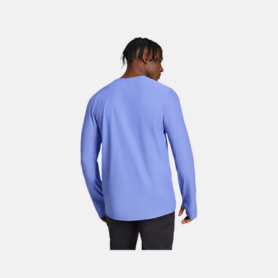 Adidas Own the Run Men's Running T-shirt -Semi Cobalt Blue