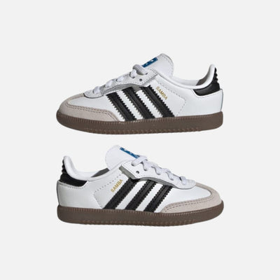 Adidas Samba OG Comfort Closure Elastic Lace Shoes Kids