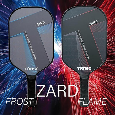 Tanso Zard Graphite Pickleball Paddle -Flame/Frost