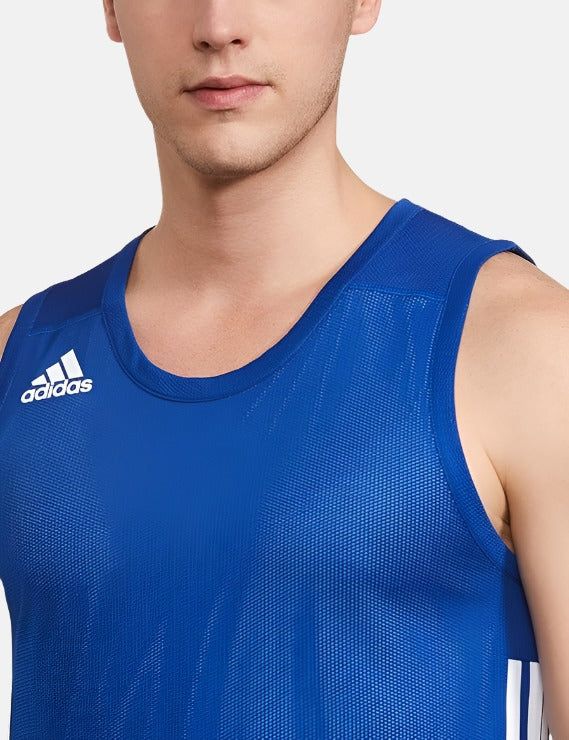 Adidas 3G Speed Reversable Men's Basketball Jersey -Collegiate Royal / White