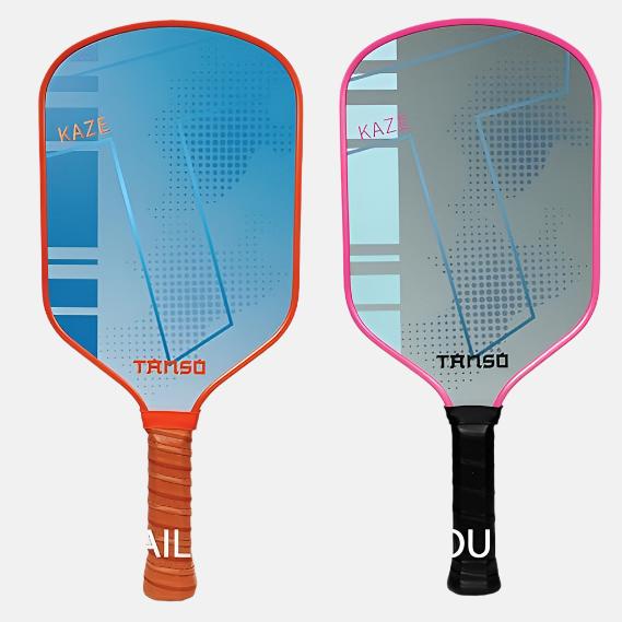 Tanso Kaze Fiberglass Pickleball Paddle -Orange/Pink