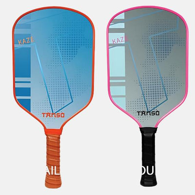 Tanso Kaze Fiberglass Pickleball Paddle -Orange/Pink