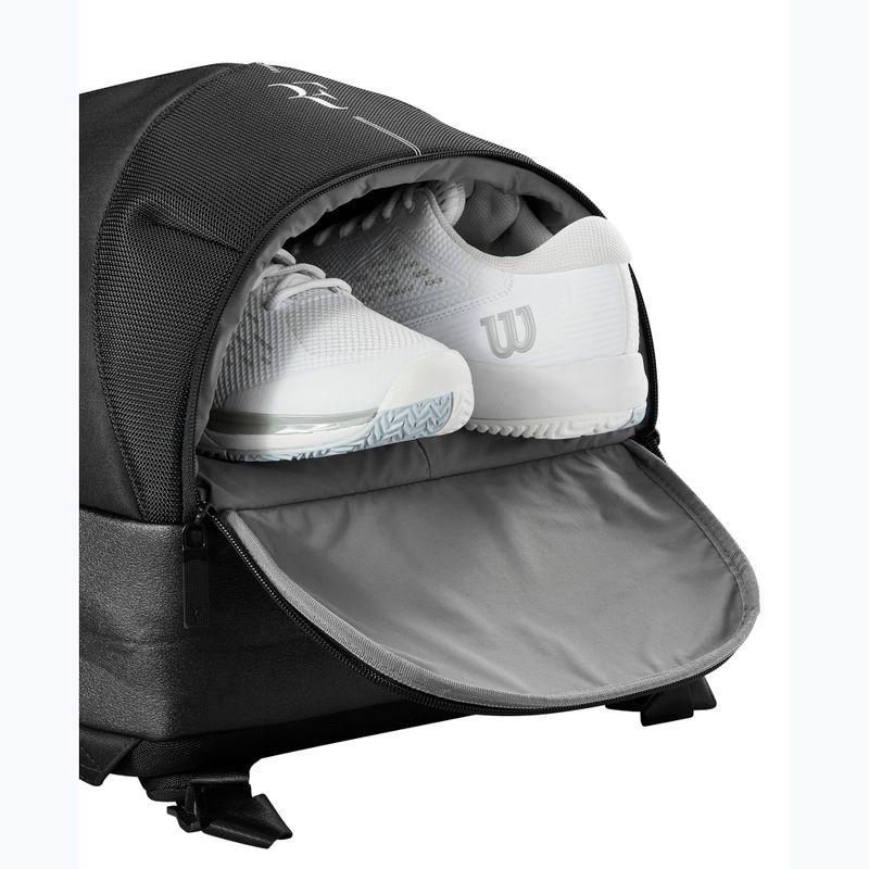 Wilson tennis backpack Roger Federer black