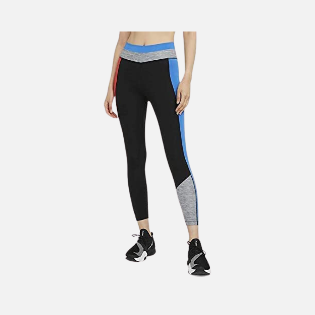 NIKE Fitness One CLRBK 7/8 Women's Tights -Multi Color