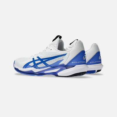 Asics Solution Speed FF 3 Men's Tennis Shoes -White/Tuna Blue