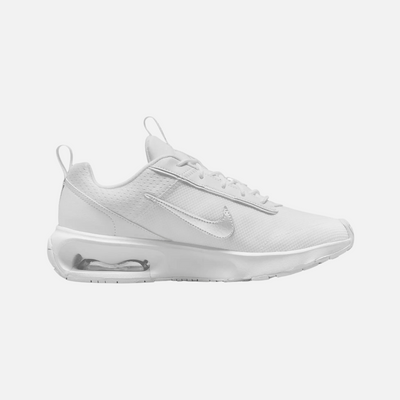 Nike Air Max INTRLK Lite Women's Lifestyle Shoes - White/White/Metallic Silver