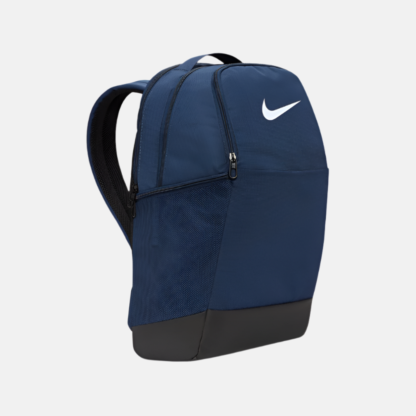 Nike Brasilia 9.5 Training Backpack Medium 24L -Midnight Navy/Black/White