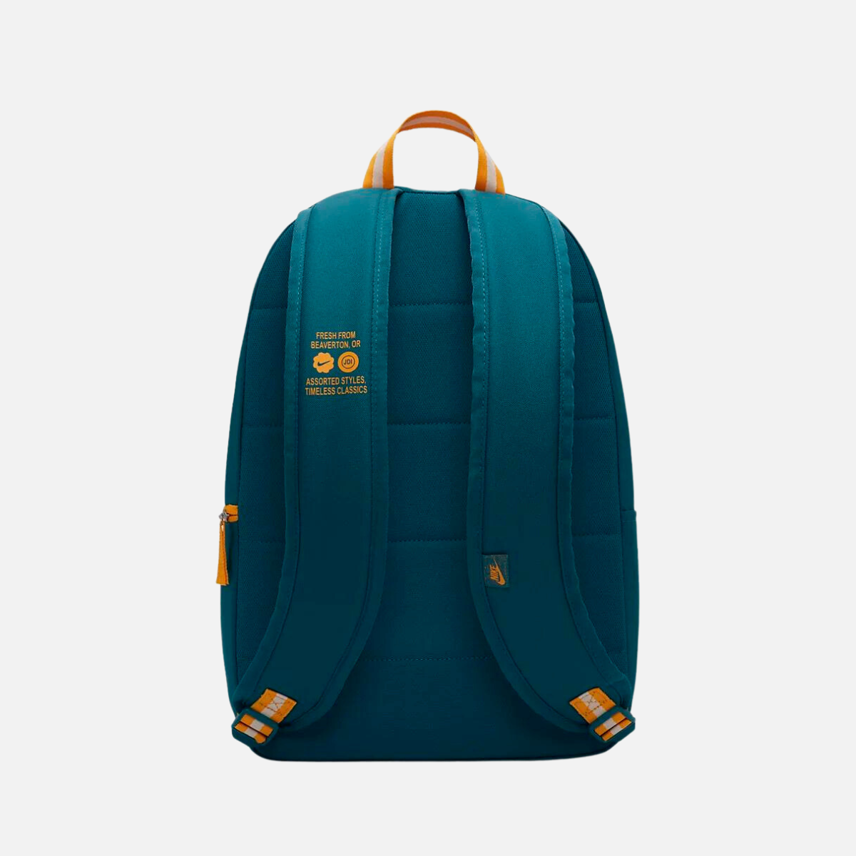 Nike Heritage Backpack (25L) -Geode Teal/Sundial Yellow/Sundial Yellow