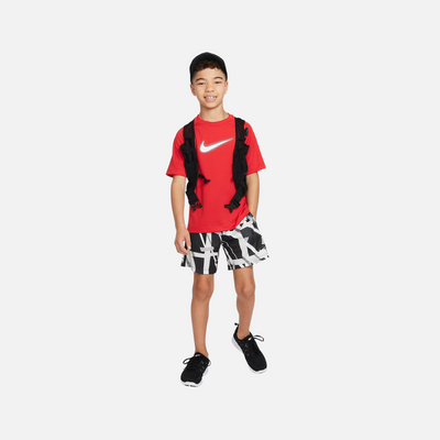 Nike Dri-FIT Older Kids' Shorts -Black/Black/White