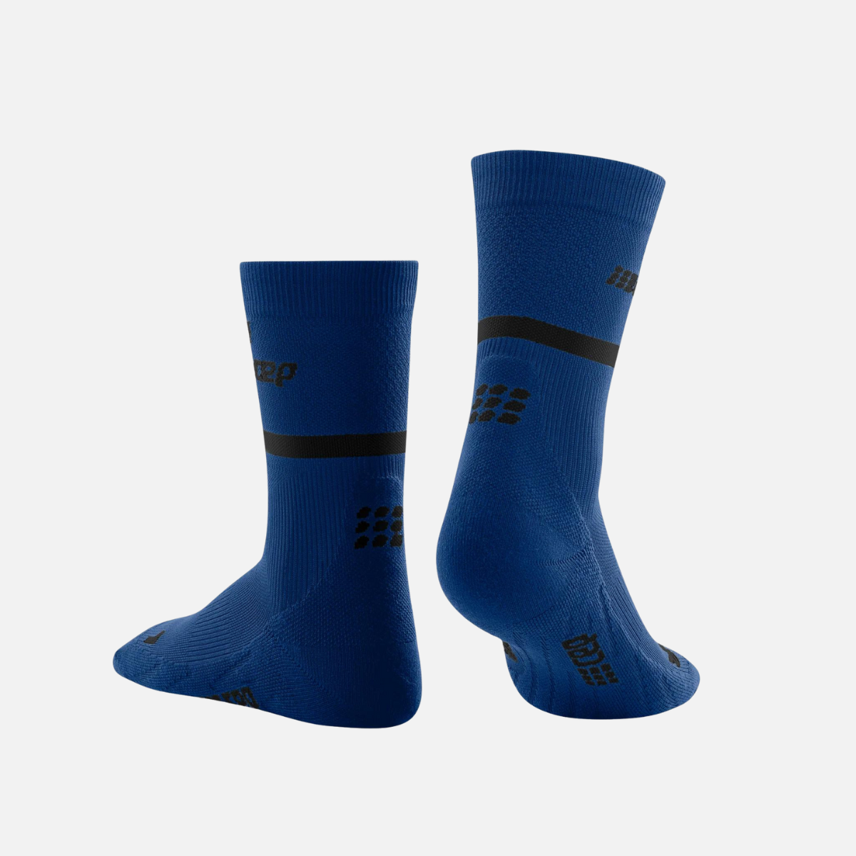 Cep The Run Compression 4.0 Mid Cut Men's Socks -Blue