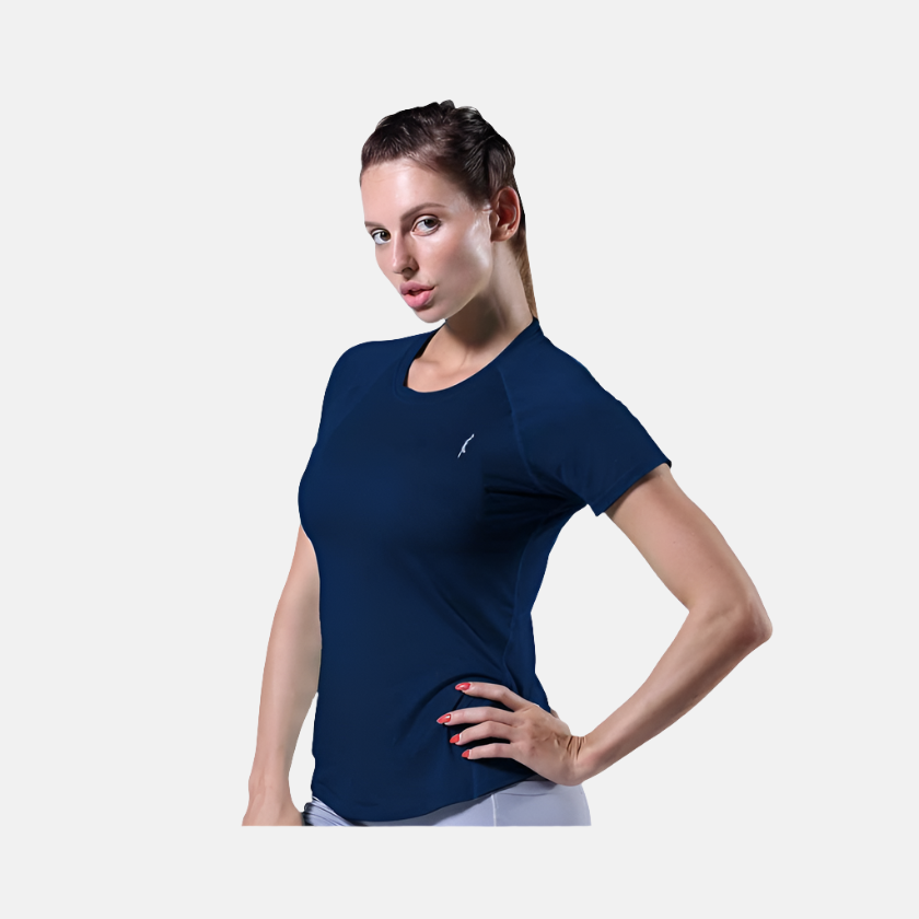 Dive Flex Women's Training T-shirt -Navy