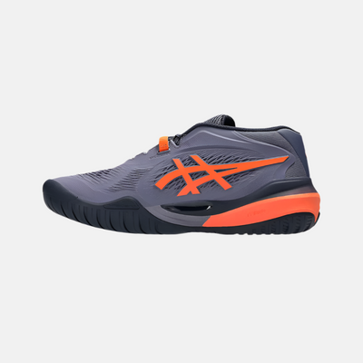 Asics GEL-RESOLUTION X Men's Tennis Shoes -Greyish Purple/Nova Orange