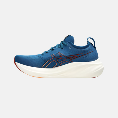 Asics Gel-Nimbus 26 Men's Running Shoes -Rich Navy/Faded Orange