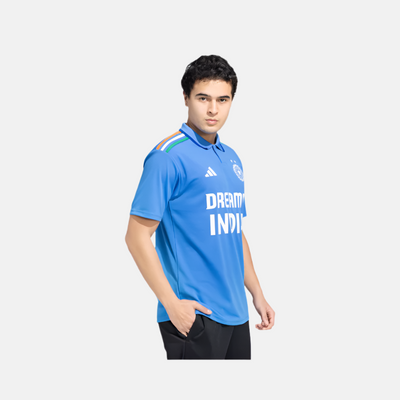 Adidas IND Cri FAN Men's Cricket Jersey -True Blue