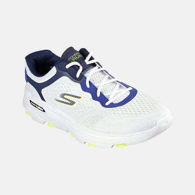 Skechers Go Run 7 Men's Running Shoes -White/Navy