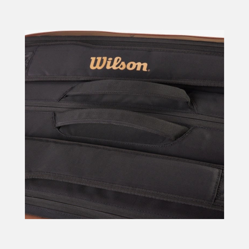 Wilson Pro Staff V14 Super Tour 15 Pack Tennis Kit Bag -Bronze