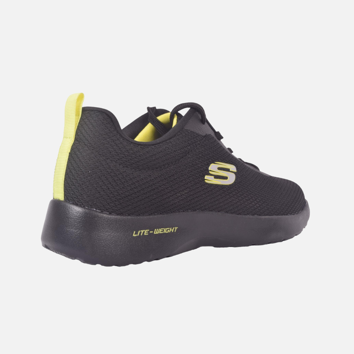 Skechers Dynamight Men's Sports Sneakers -Black/Lime